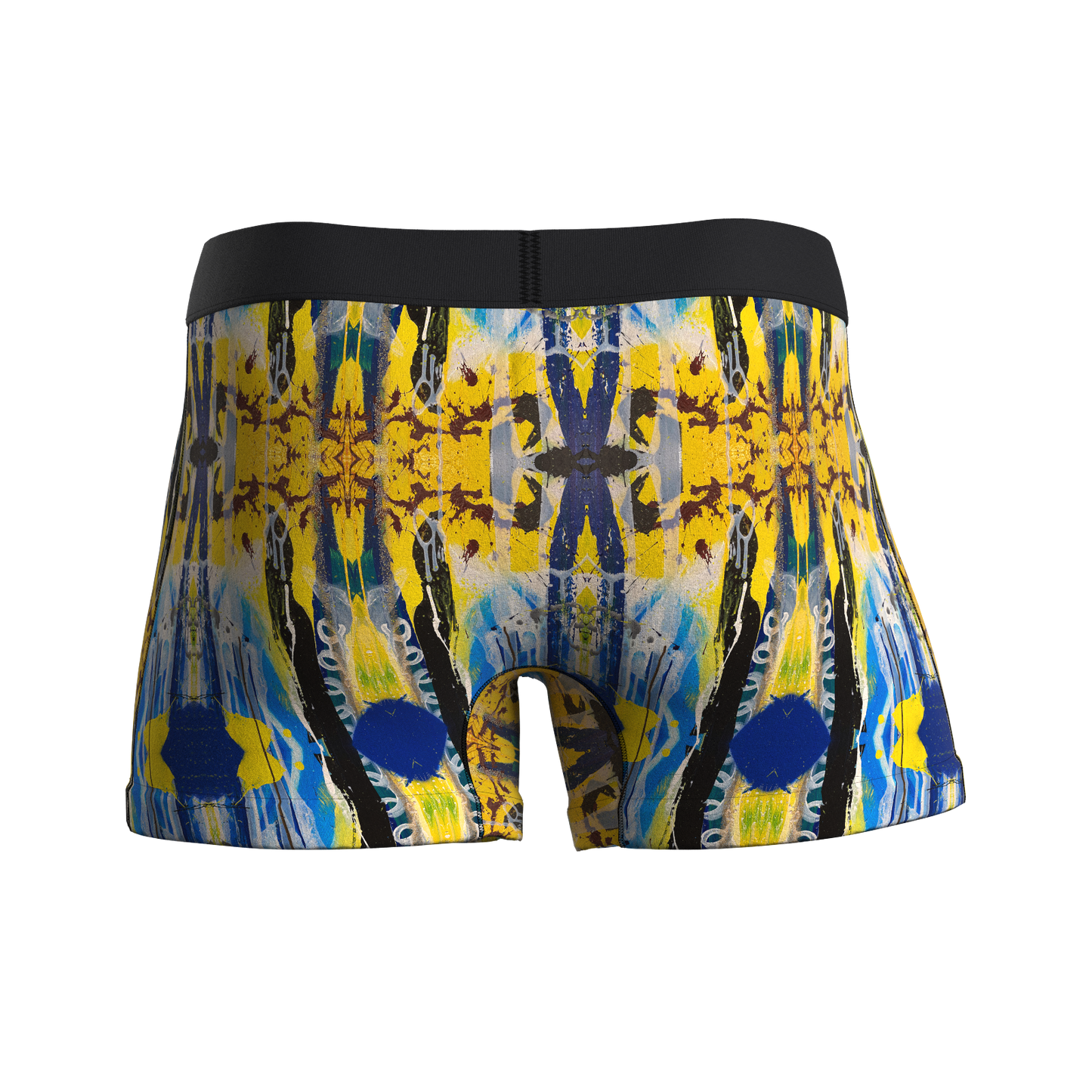 Underwear that Stops the Pee Spot  Eclectic Blue – Manley Barrier